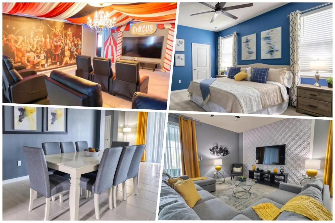 8 Bed Themed Windsor Island Resort Holiday Home Four Corners